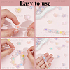 SOFPLATE 300Pcs Transparent Acrylic Beads TACR-SP0001-02-6