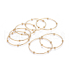 Fashion 304 Stainless Steel Bangle Sets BJEW-L664-023C-G-3