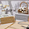 ARRICRAFT 2 Bundles 2 Colors Polyester Wavy Lace Ribbon OCOR-AR0001-70A-5