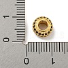 Brass Micro Pave Black Cubic Zirconia Beads KK-G493-49G-01-4