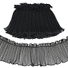 BENECREAT 5 Yards Polyester Pleated Lace Ribbon OCOR-BC0006-80A-1