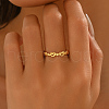 Brass Finger Rings for Women QY0755-3-4