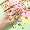 20Pcs 5 Styles Opaque Resin Decoden Cabochons CRES-YW0002-18-5