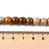 Natural Red Rainbow Jasper Beads Strands G-U023-B02-03-5