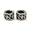 316 Surgical Stainless Steel European Beads STAS-A060-16AS-1