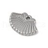 304 Stainless Steel Pendants STAS-M071-04P-2