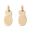Ion Plating(IP) 316 Surgical Stainless Steel Charms STAS-H163-14G-1