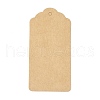 100Pcs Kraft Paper Flower Head Gift Tags CDIS-B001-01A-1