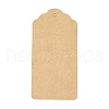 100Pcs Kraft Paper Flower Head Gift Tags CDIS-B001-01A-1