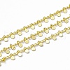 Handmade Brass Curb Chains CHC-F015-20G-1