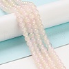 Baking Painted Glass Beads Strands DGLA-R053-01C-5