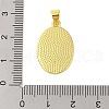 Rack Plating Brass Pendants KK-S380-42D-G-3