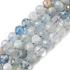 Natural Aquamarine Beads Strands G-C052-11-1