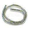 Electroplate Non-magnetic Synthetic Hematite Bead Strands G-I208-19-D-1