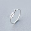 Leaf Brass Cuff Rings for Women FS-WG92715-01-4