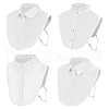 AHADERMAKER 4Pcs 4 Styles Polyester Bib AJEW-GA0006-60-1