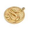 304 Stainless Steel Pendants STAS-I325-004G-2