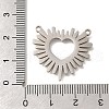 Anti-Tarnish 201 Stainless Steel Pendants STAS-B076-01P-04-3