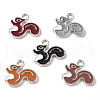 Alloy Enamel Pendants ENAM-B054-03P-1