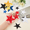   43Pcs 14 Style Star Computerized Embroidery Cloth Iron on/Sew on Patches DIY-PH0021-13-3