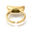 304 Stainless Steel Open Cuff Rings for STAS-Z103-03G-03-3