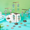 20Pcs 10 Styles Alloy Enamel Chandelier Component Links FIND-TA0002-33-8