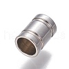 Tarnish Resistant 201 Stainless Steel Cord Ends STAS-P239-10P-2