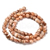 Natural Red Netstone Beads Strands G-C179-A6mm-25-3