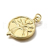 Brass Pendants KK-C090-41G-07-2