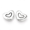 Tibetan Style Alloy Beads TIBEB-Q068-21AS-RS-1
