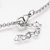 304 Stainless Steel Anklets AJEW-AN00199-3