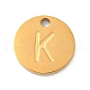 Ion Plating(IP) 304 Stainless Steel Pendants FIND-M017-02G-K-1