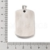 Retro 304 Stainless Steel Pendants STAS-I205-38AS-01-3
