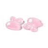 Electroplated Glass Cabochons EGLA-H102-03B-2