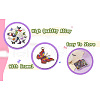 50Pcs 25 Style Alloy Enamel Pendants FIND-TA0003-62-20