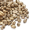 Plated Acrylic Beads MACR-YW0001-29G-4
