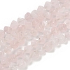 Natural Rose Quartz Beads Strands G-A257-A06-01-1