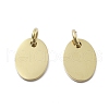 Geometric Figure Style 304 Stainless Steel Stamping Blank Tag Charms STAS-D302-03D-1