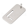 304 Stainless Steel Pendants STAS-M115-01P-L-2