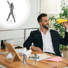Clear Plastic Model Assembled Action Figure Display Holders ODIS-WH0030-72C-6