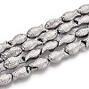 Electroplate Glass Beads Strands EGLA-T025-03H-1