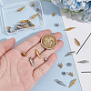 Unicraftale 32Pcs 4 Styles 201 Stainless Steel Pendants FIND-UN0016-20-5