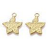 Ion Plating(IP) 304 Stainless Steel Pendants STAS-T063-199G-2