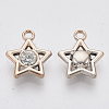 UV Plating ABS Plastic Pendants KY-N007-33-2