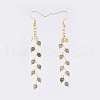 Natural Labradorite Dangle Earrings EJEW-JE03634-01-2