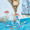   150Pcs 10 Colors Transparent Acrylic Beads DIY-PH0008-88-3
