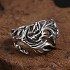 Retro Alloy Cuff Open Rings for Men FS-WGB8A4E-03-1