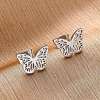 Tarnish Resistant 304 Stainless Steel Stud Earrings with 316 Surgical Stainless Steel Pins PW-WG57925-02-1