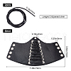 Adjustable Leather Cord Bracelets BJEW-WH0019-01B-2