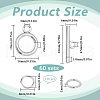 SOFPLATE 60Pcs Tibetan Style Alloy Toggle Clasps FIND-SP0001-23AS-2